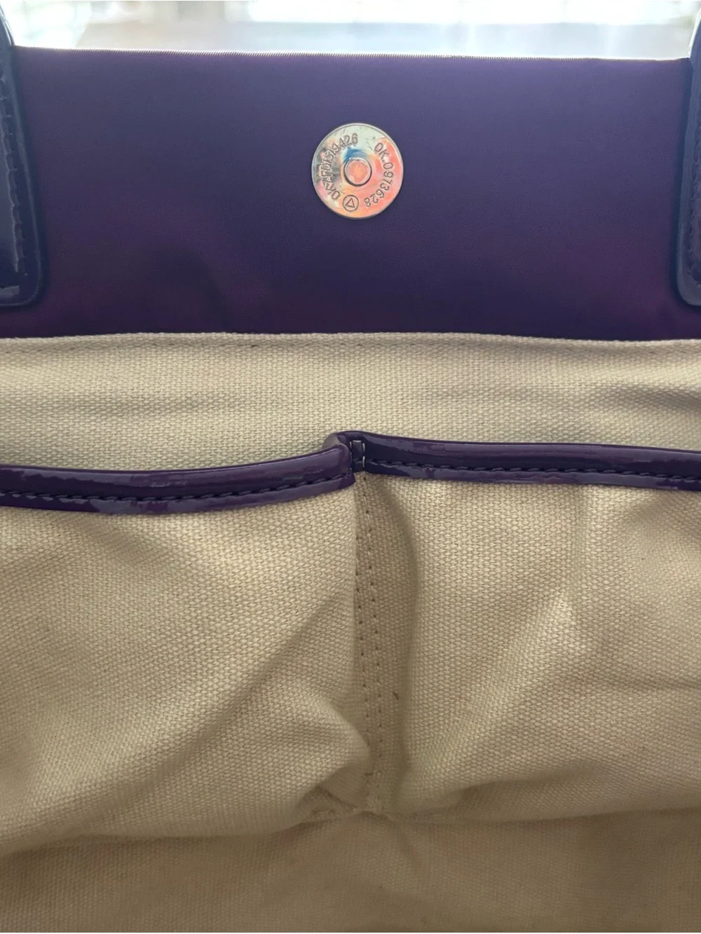 Tory Burch Purple Patent Tote - Color Discontinued